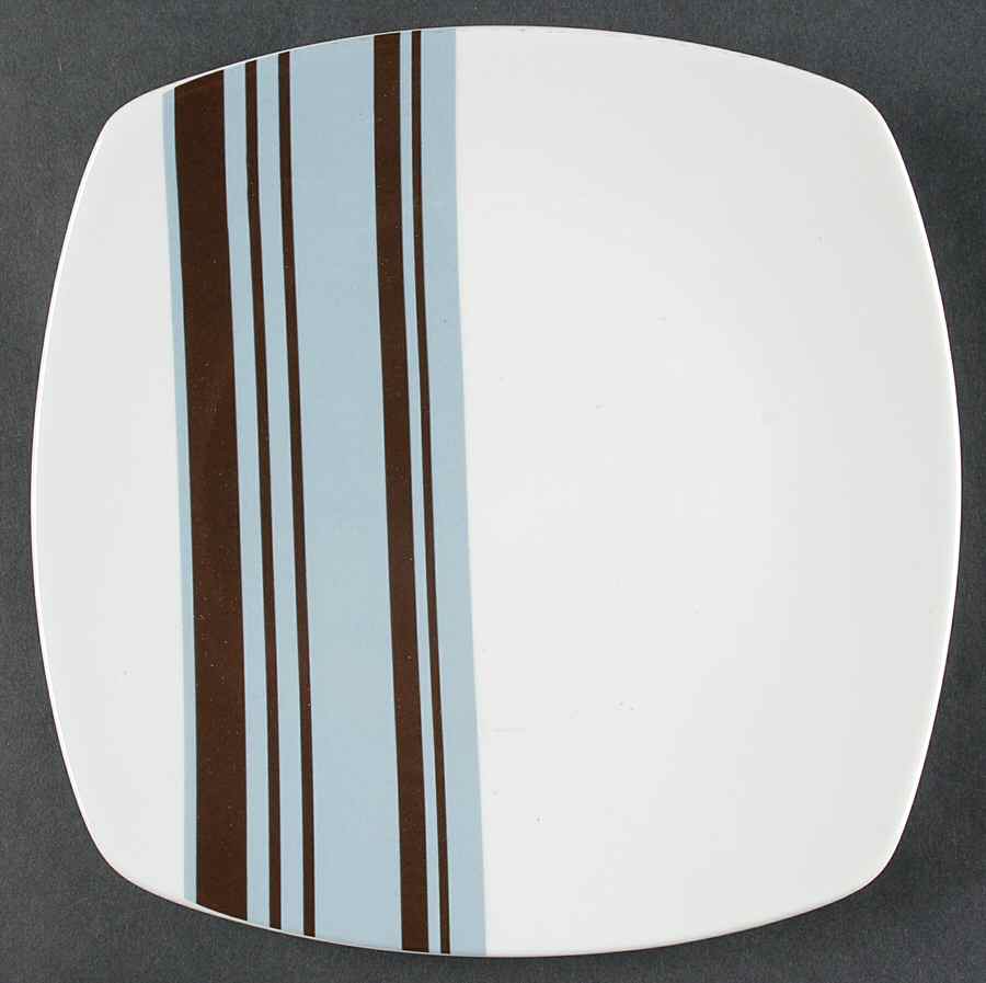 Chelsea Stripes Square Salad Plate by 222 Fifth (PTS)-1