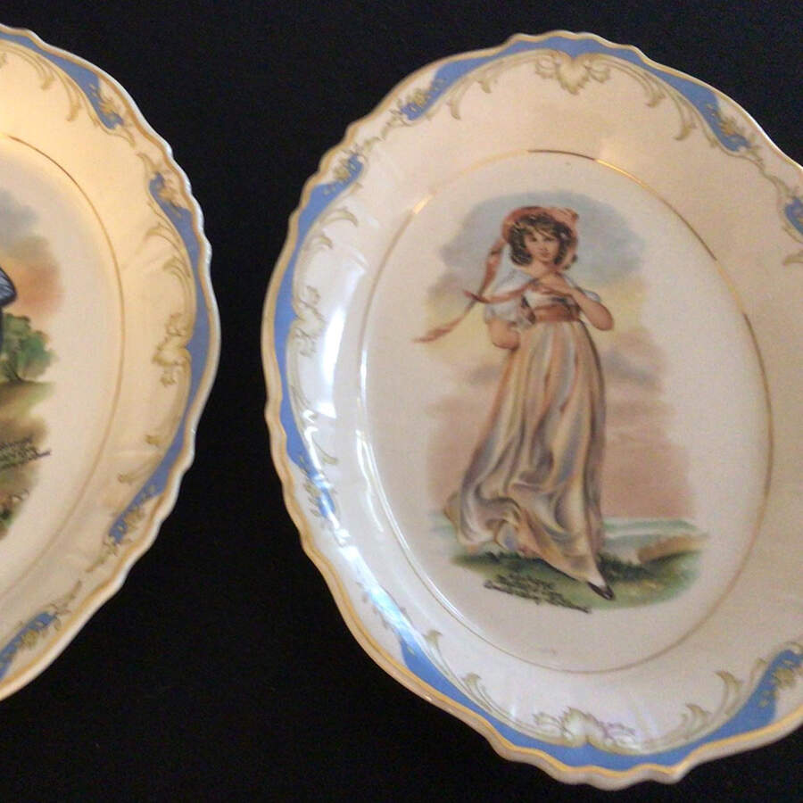 ATA23 12" Oval Serving Platter by Atlas China Co-1