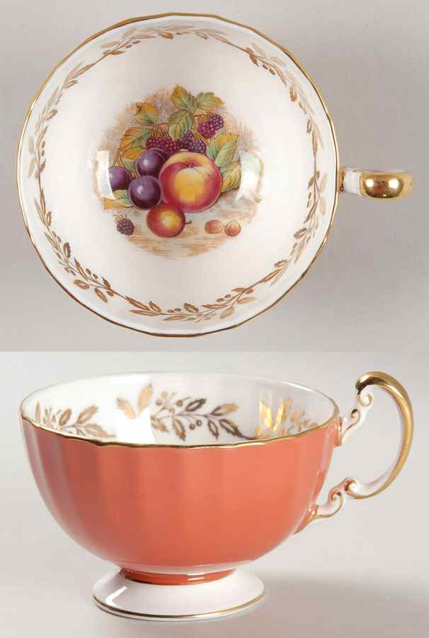 2480-1 (Fruit) Footed Cup by John  Aynsley & Sons-1