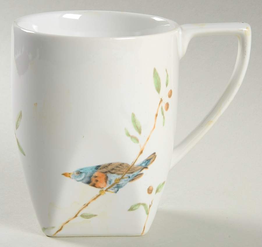 Early Bird Square Mug by 222 Fifth (PTS)-1