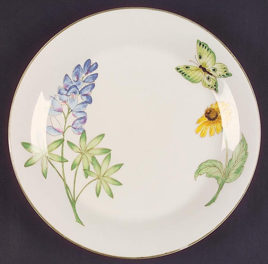 Lara's Garden (Smooth) Dinner Plate by American Atelier-1