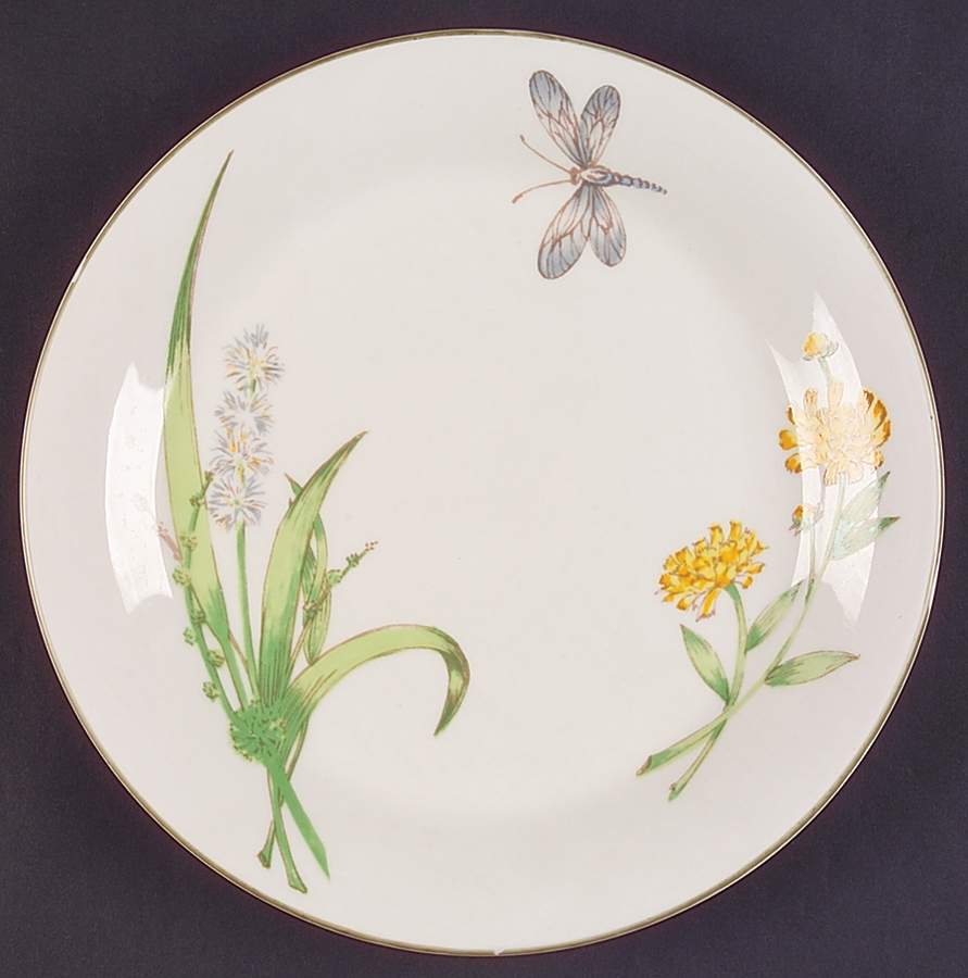 Lara's Garden (Smooth) Dinner Plate by American Atelier-1