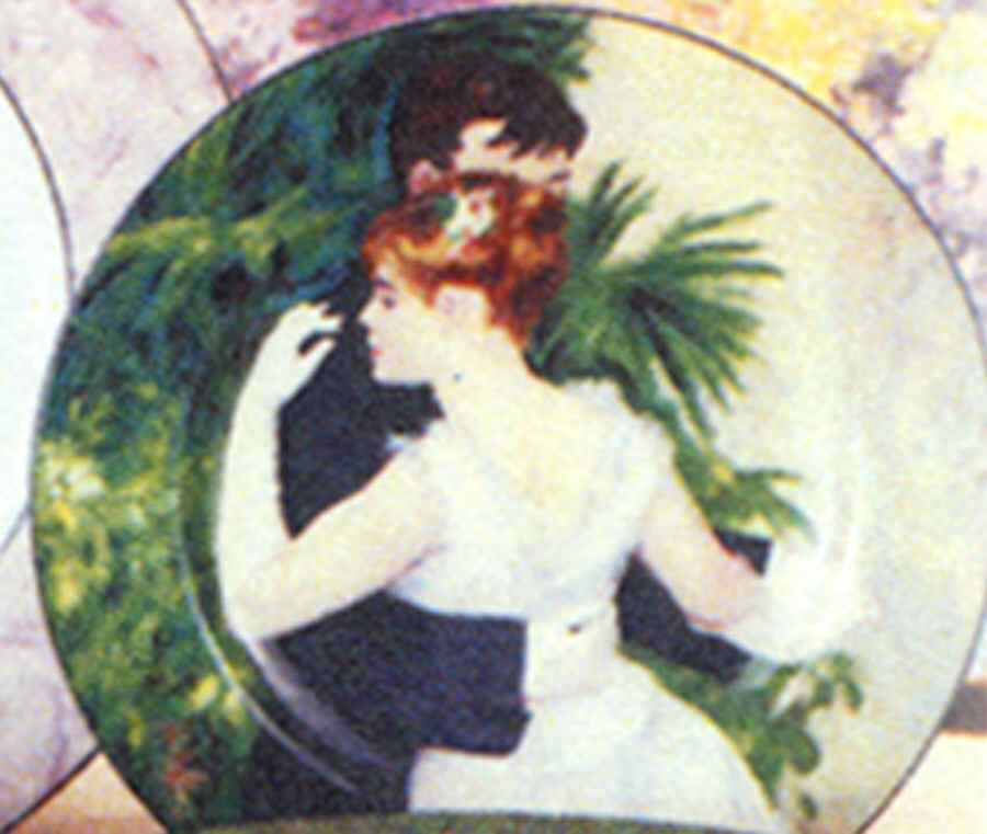 Renoir Salad Plate by American Atelier-1