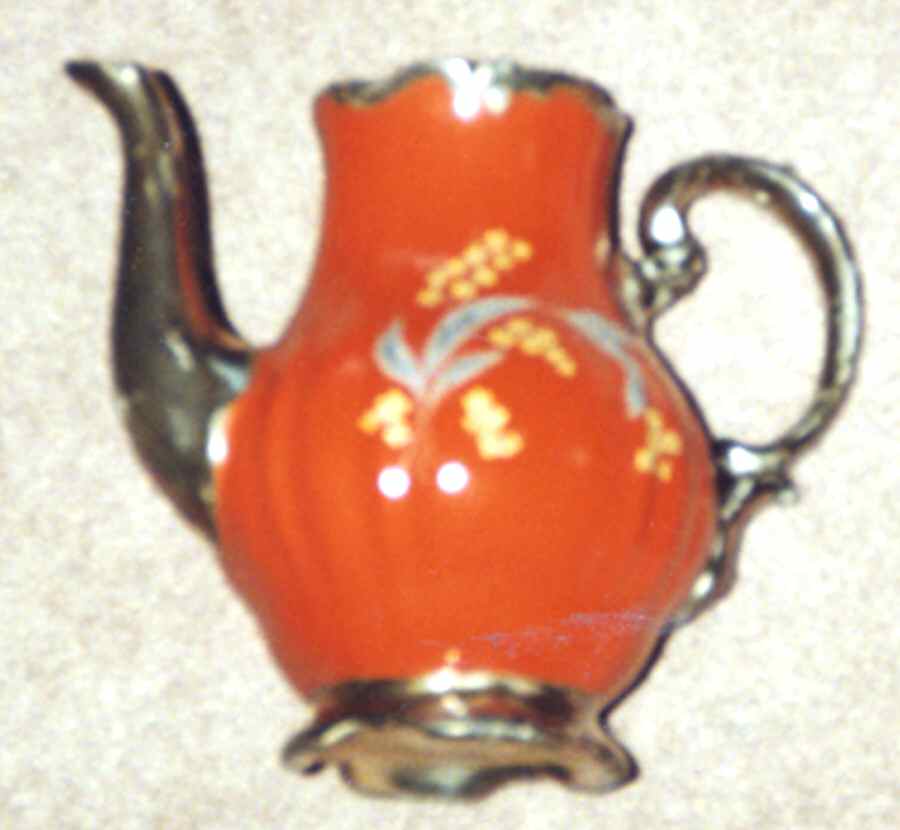 Perle Silver Mini Coffee Pot & Lid by Alka-1