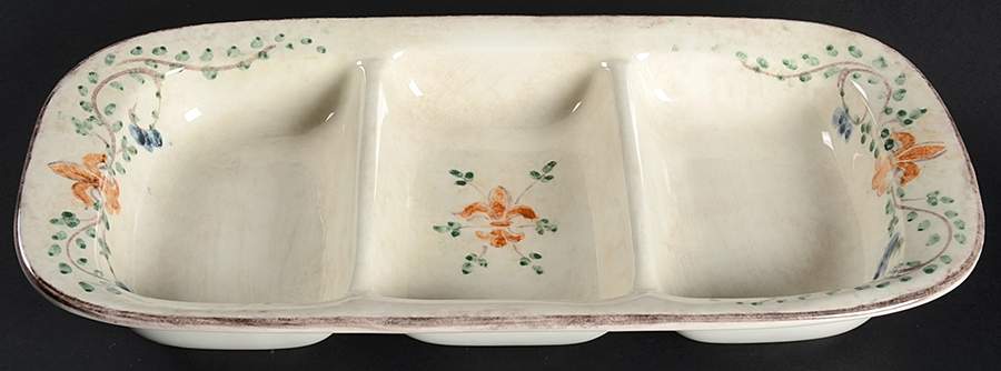 Medici 3 Part Rectangular Divided Server by Arte Italica-1