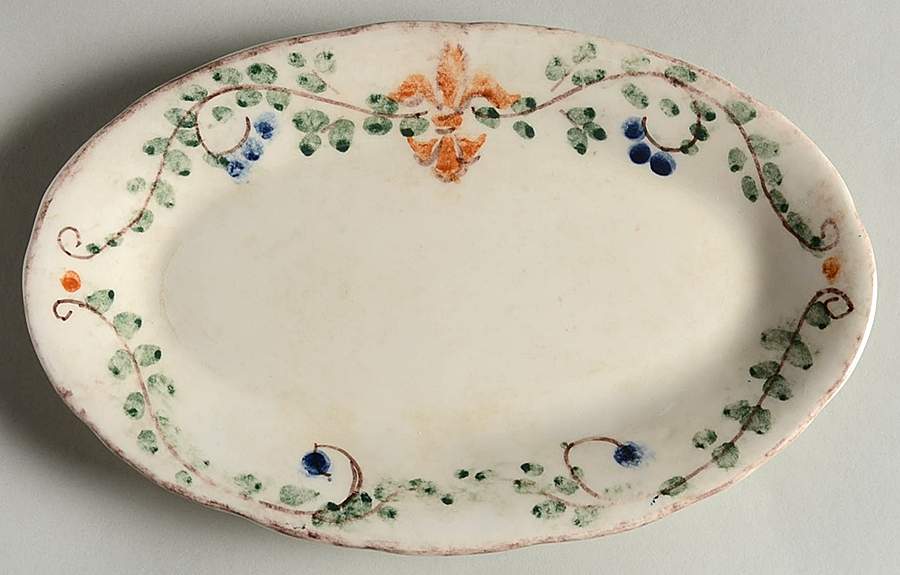 Medici 9" Oval Serving Platter by Arte Italica-1