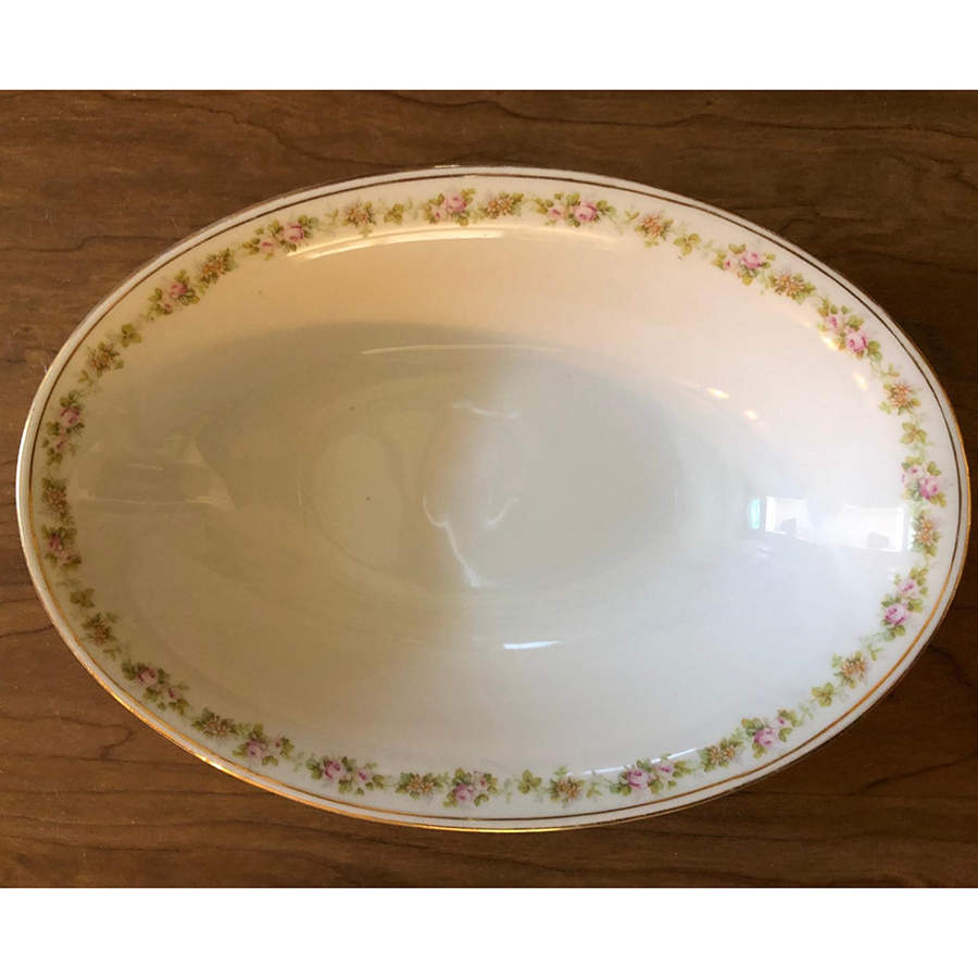 ALT607 9" Oval Vegetable Bowl by Altrohlau-1
