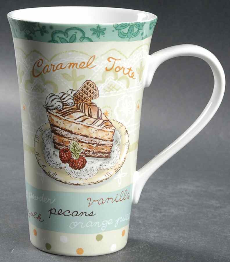 Chocolate Decadence Latte Mug by 222 Fifth (PTS)-1