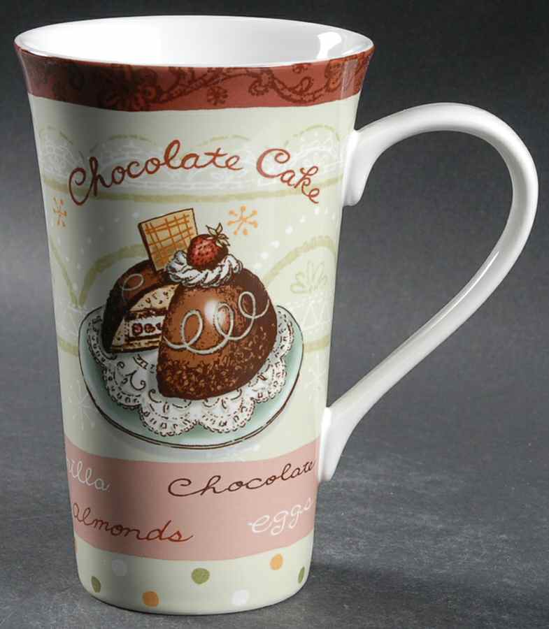 Chocolate Decadence Latte Mug by 222 Fifth (PTS)-1
