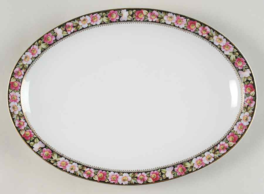 ADH3 12" Oval Serving Platter by Adolf Persch-1