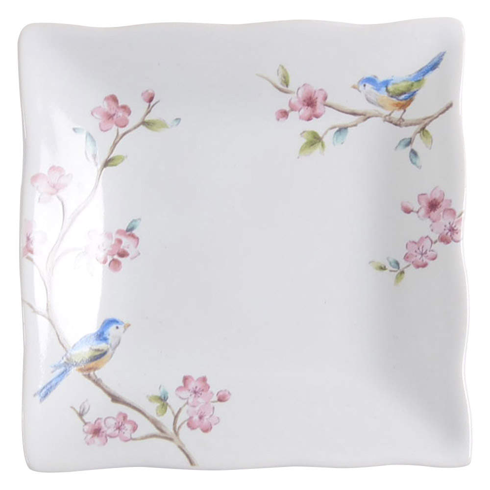 Feathered Friends Appetizer Plate by 222 Fifth (PTS)-1