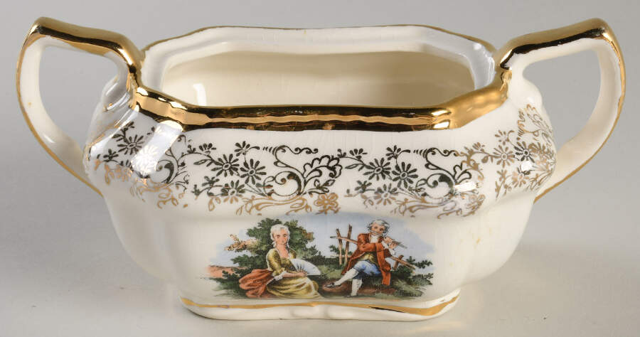 ATS73 Sugar Bowl No Lid by Atlas China (NY)-1