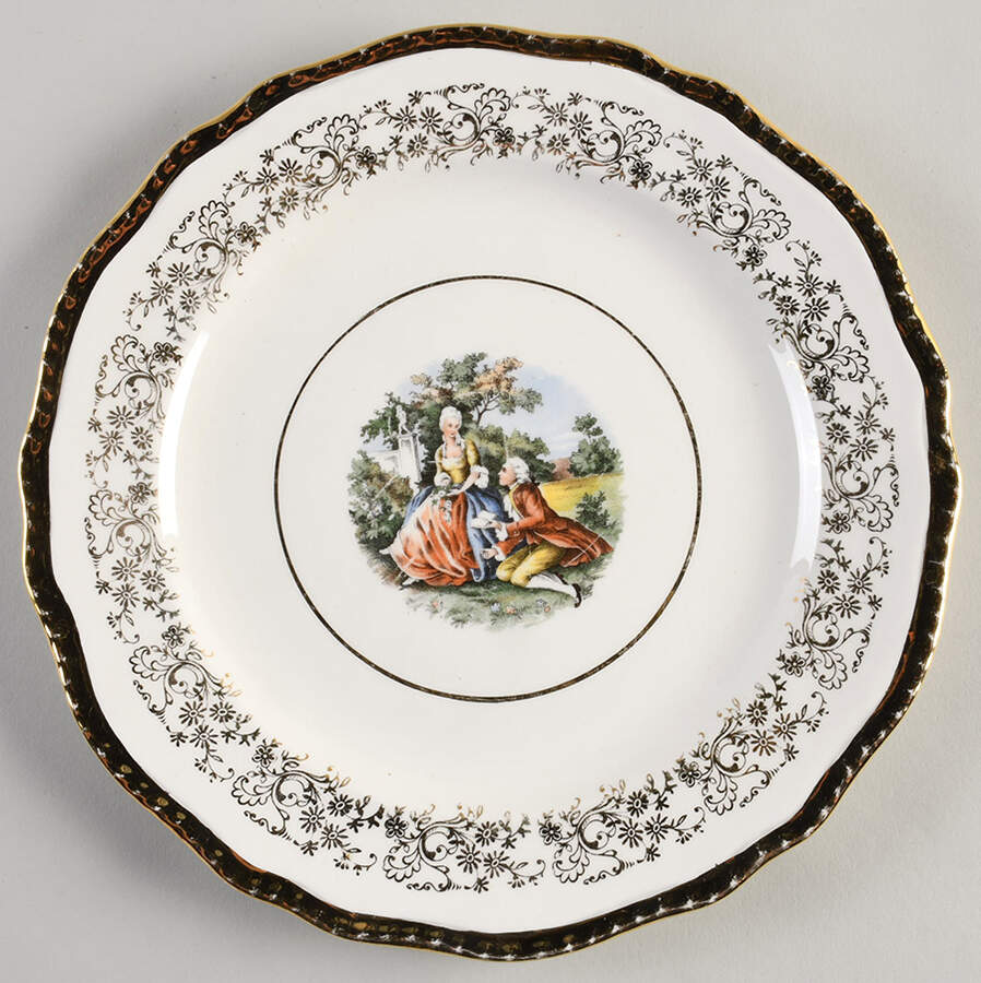 ATS73 Dinner Plate by Atlas China (NY)-1