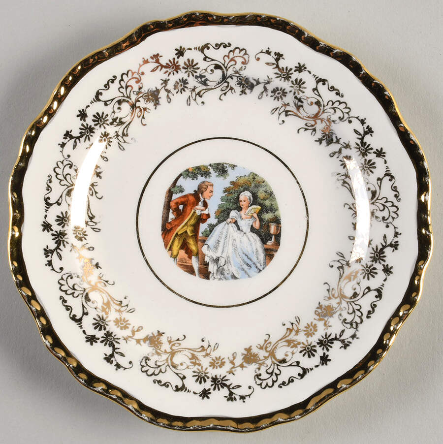 ATS73 Bread & Butter Plate by Atlas China (NY)-1