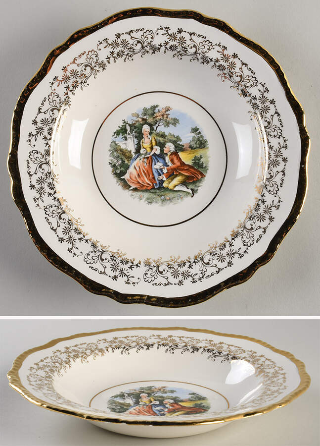 ATS73 Rim Soup Bowl by Atlas China (NY)-1