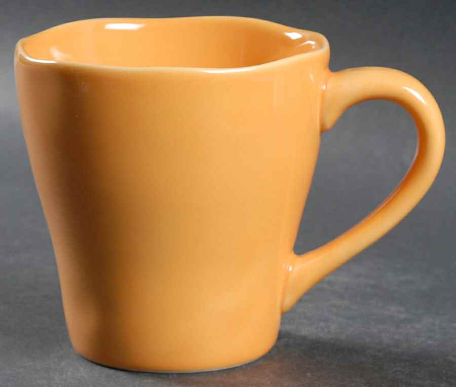 Milano Orange Mug by 222 Fifth (PTS)-1