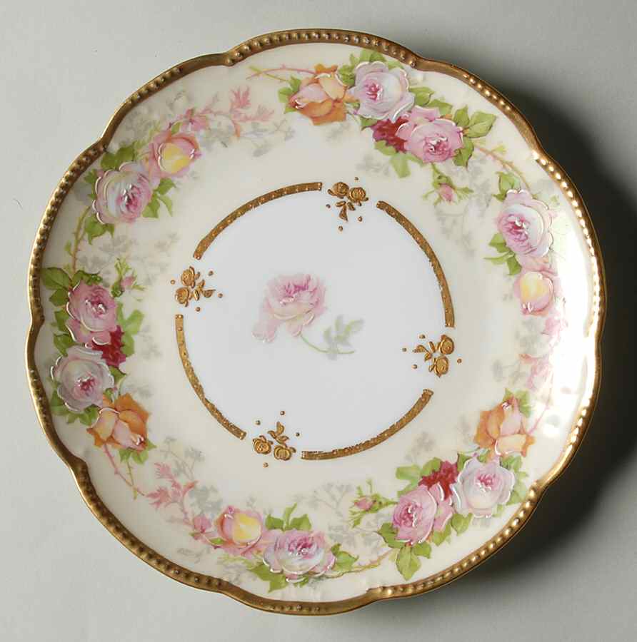 AKF51 Luncheon Plate by A Klingenberg France-Austria-1