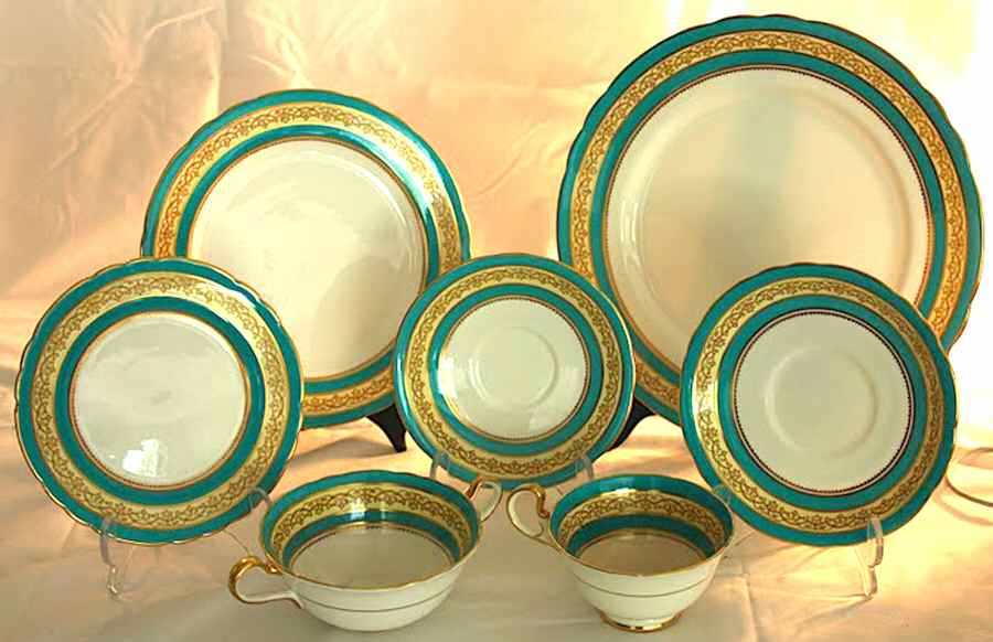7612 Dinner Plate by John  Aynsley & Sons-1