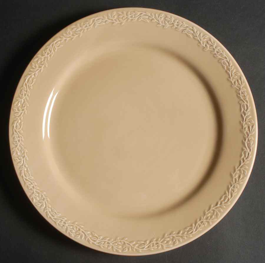 Mapleleaf Oatmeal Dinner Plate by American Living-1