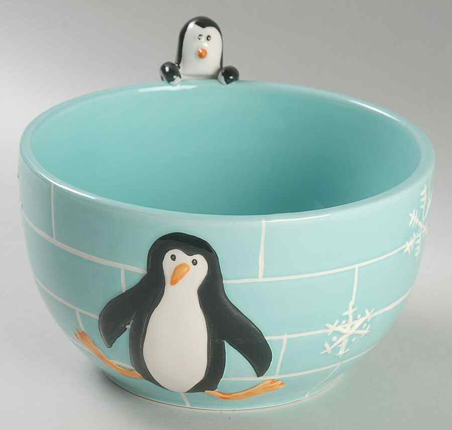 Arctic Holiday Soup/Cereal Bowl by 222 Fifth (PTS)-1