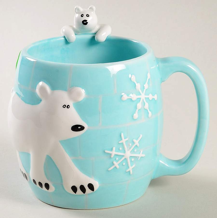 Arctic Holiday Mug by 222 Fifth (PTS)-1