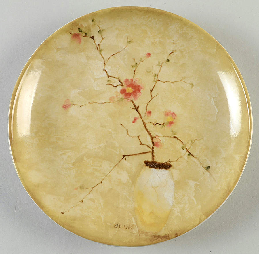 Flowering Blossom Salad Plate by 222 Fifth (PTS)-1