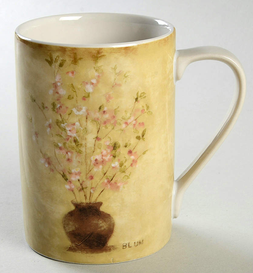 Flowering Blossom Mug by 222 Fifth (PTS)-1