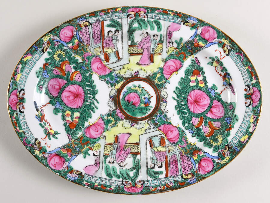 AFJ14 14" Oval Serving Platter by ACF (Japan)-1