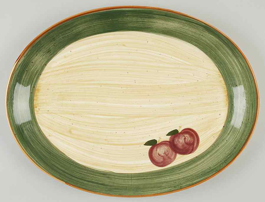 Brookhaven 15" Oval Serving Platter by Anchor Hocking-1
