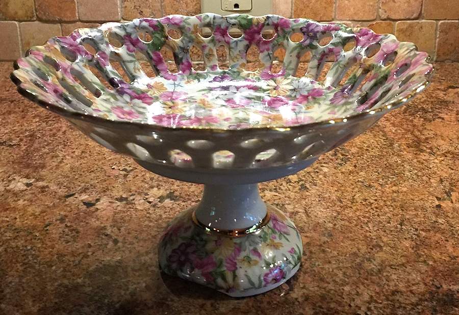 Royal Chintz Compote by Arnart-1