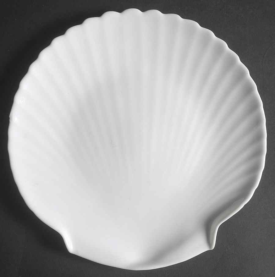 Coquillage White Dinner Plate by Arcopal-1