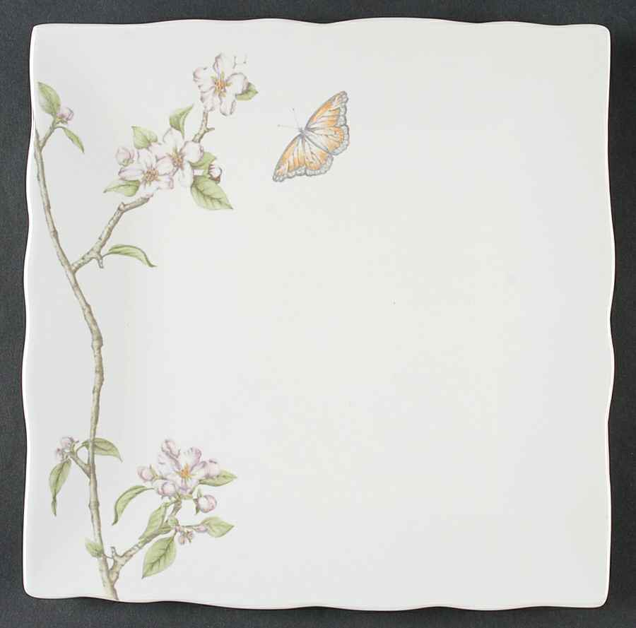 Fanciful Flight Square Dinner Plate by 222 Fifth (PTS)-1