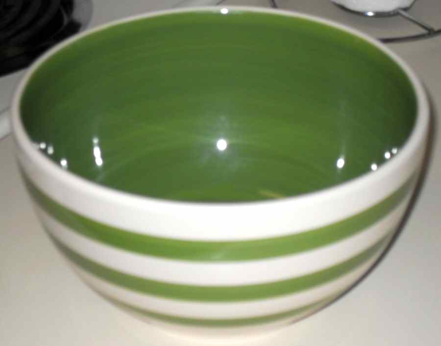 Christmas Dots & Stripes Round Bowl by 222 Fifth (PTS)-1