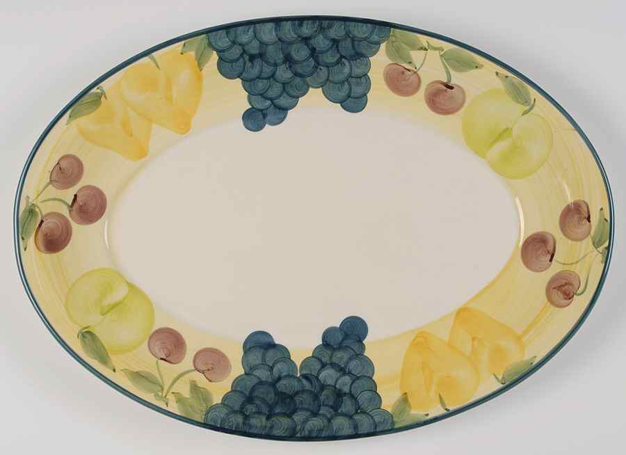 ASN2 19" Oval Serving Platter by A Santos-1
