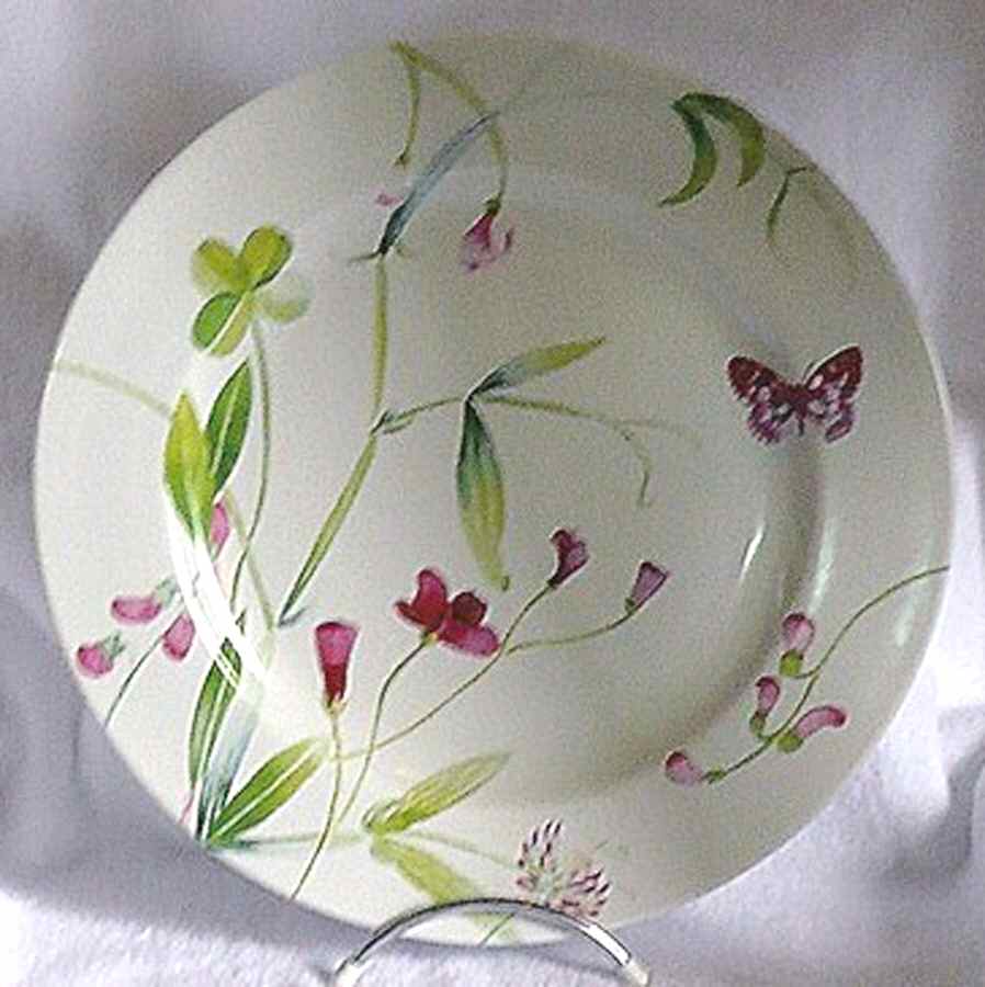 Herbe Fleurie Salad Plate by 222 Fifth (PTS)-1