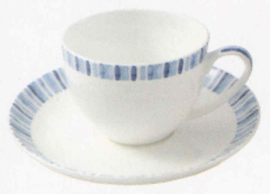 Marine Flat Cup & Saucer Set by John  Aynsley & Sons-1