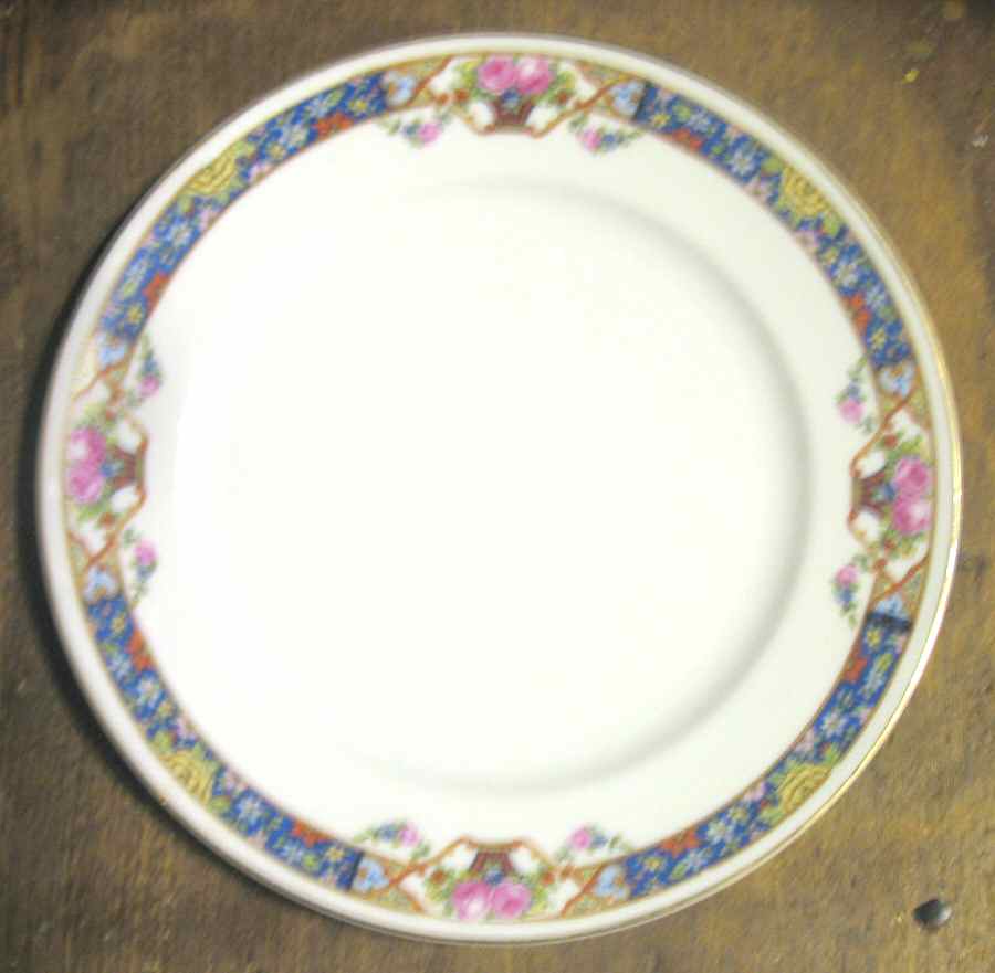 ALZ9 Dinner Plate by A Laufer (Czech)-1