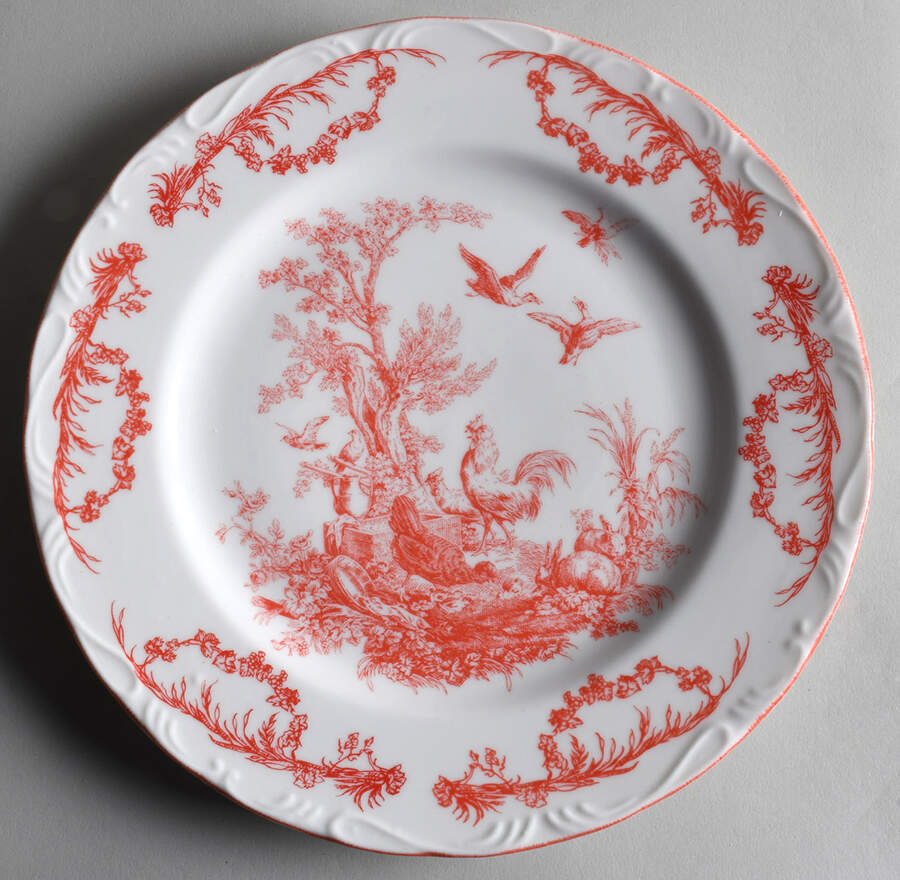 AUV4 Dinner Plate by Aux Au Provence-1