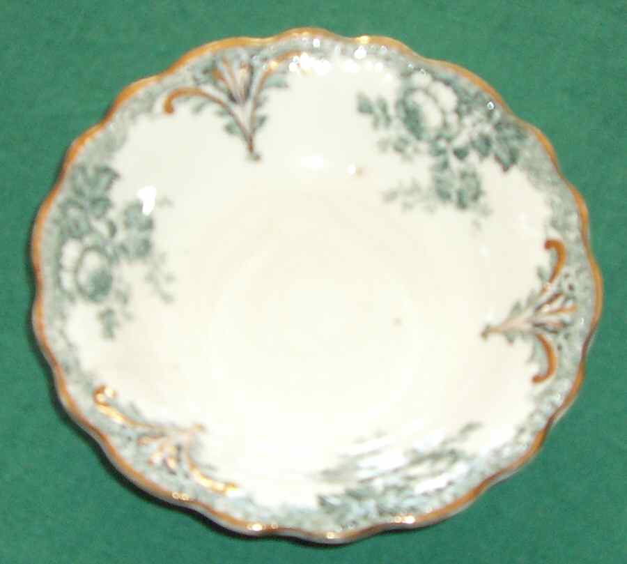 Rutland (Gold Trim) Fruit/Dessert (Sauce) Bowl by Allerton's-1