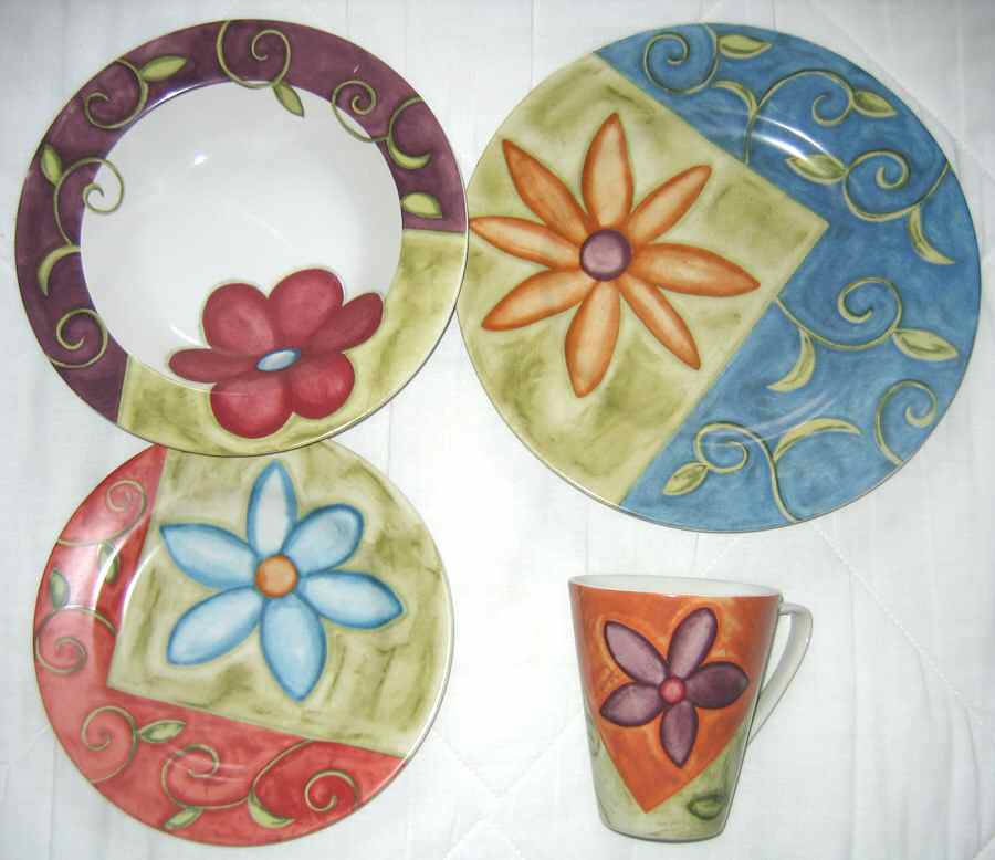 Shangrila Dinner Plate by 222 Fifth (PTS)-1