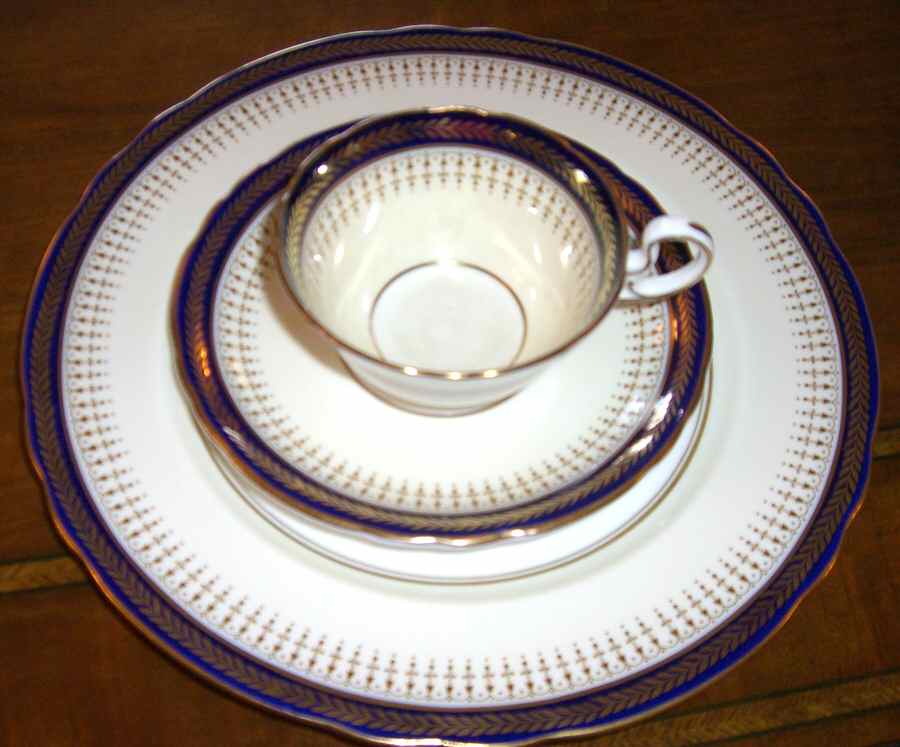 7733 Cobalt Blue Dinner Plate by John  Aynsley & Sons-1