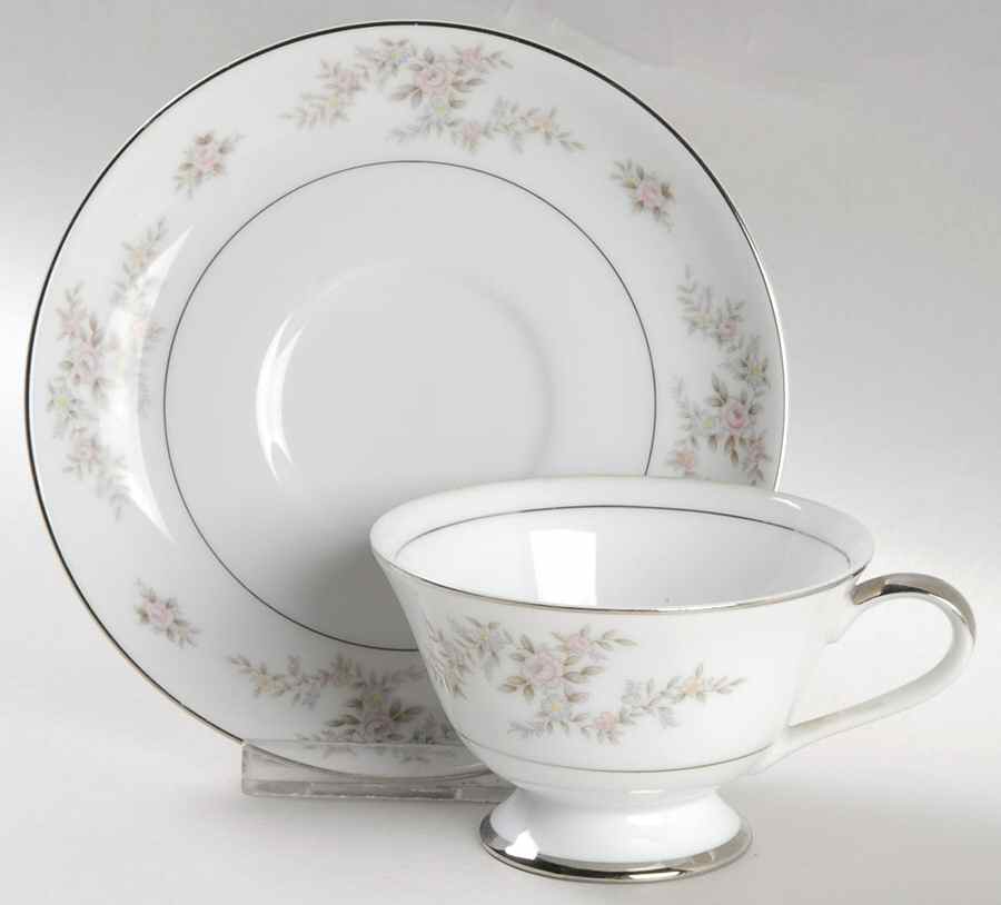 Chateau Footed Cup & Saucer Set by Arlen-1