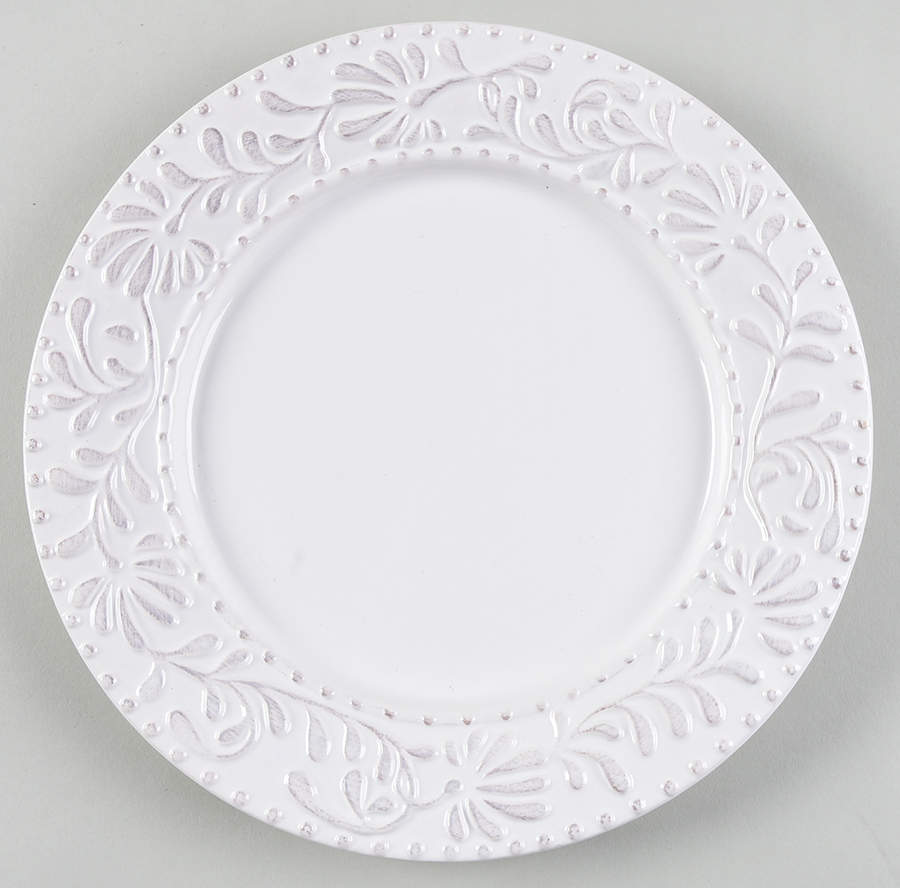Bianca Leaf Dinner Plate by American Atelier-1