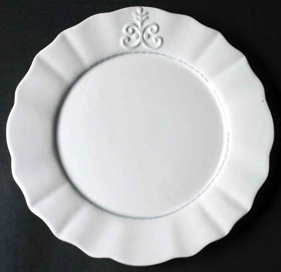 Bianca Fleur Dinner Plate by American Atelier-1