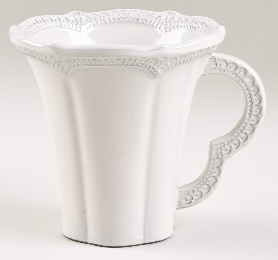 Merletto Antique Lace Mug by Arte Italica-1