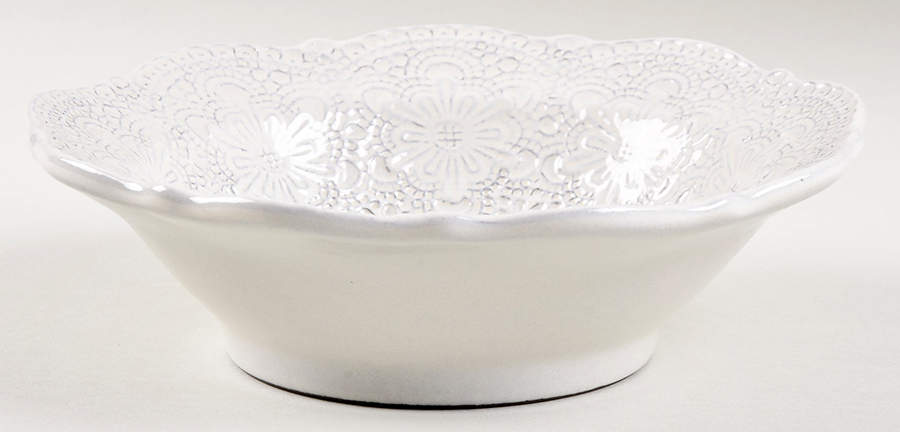 Merletto Antique Lace Coupe Cereal Bowl by Arte Italica-1