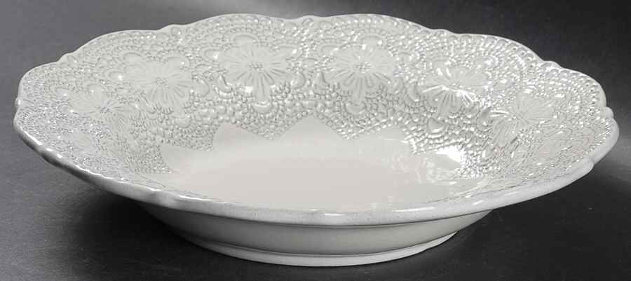 Merletto Antique Lace 9" Soup/Pasta Bowl by Arte Italica-1