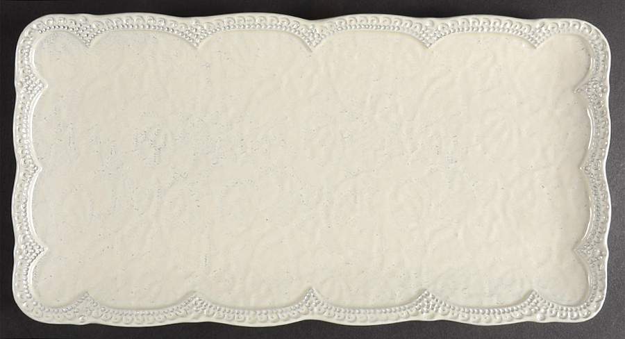 Merletto Antique Lace 12" Rectangular Tray by Arte Italica-1