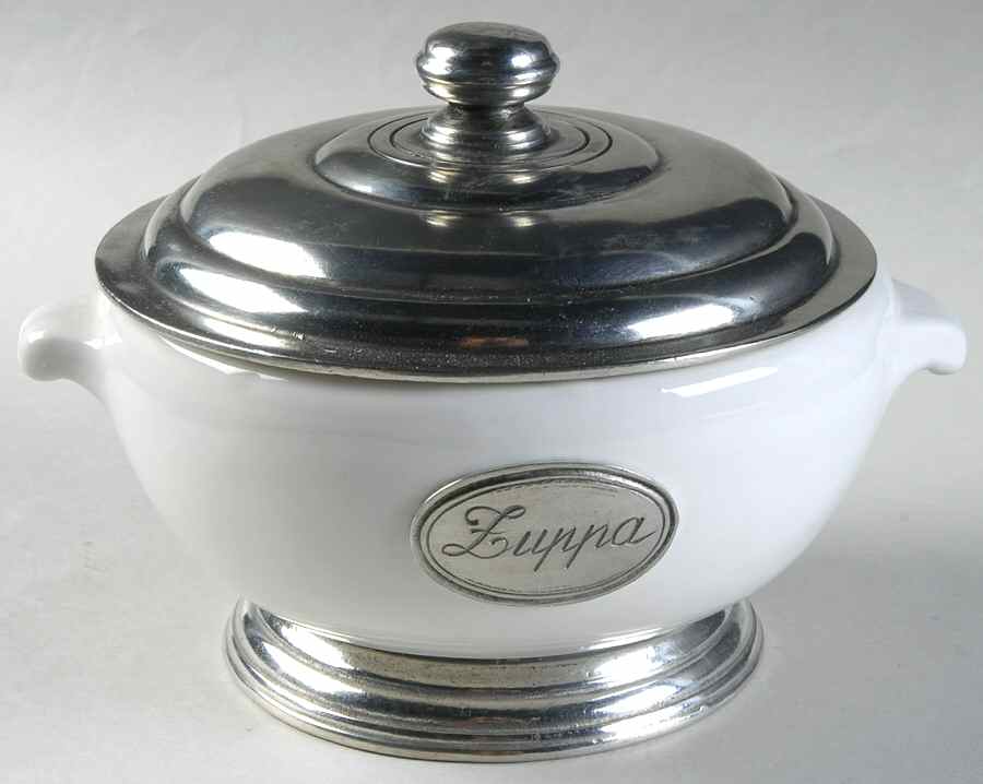Zupperia Covered Soup Bowl by Arte Italica-1