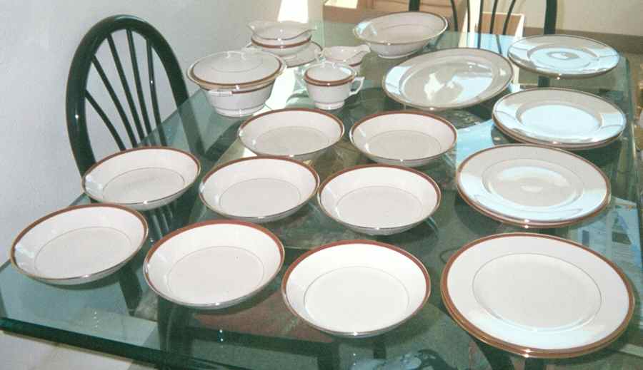 Belmar Red Coupe Soup Bowl by Art China-1